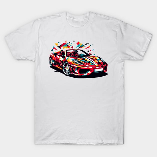 Ferrari 360 spider T-Shirt by Vehicles-Art